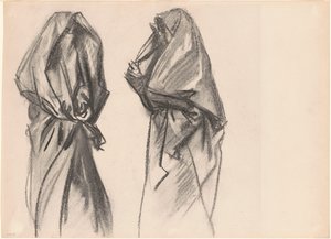 Beduinkvinder, 1890-1891. af John Singer Sargent