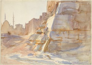 Kairo, ca. 1891. af John Singer Sargent