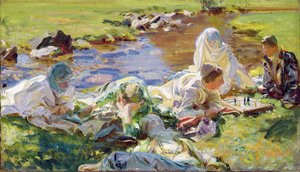 Dolce far niente, ca. 1907 af John Singer Sargent