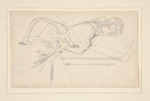 Figur af en pige af John Singer Sargent