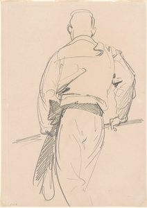 Gondolier, Venedig af John Singer Sargent