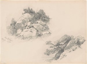 Hintersee, Tyskland, 1871. af John Singer Sargent