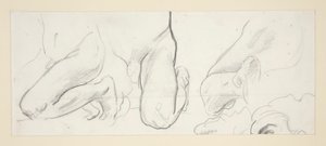 Knælende figurer af John Singer Sargent