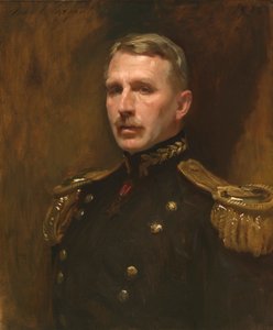 Leonard Wood, 1903. af John Singer Sargent