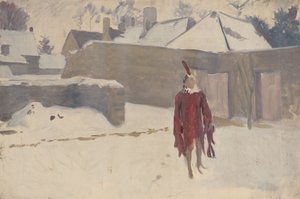 Lille mand i sneen af John Singer Sargent