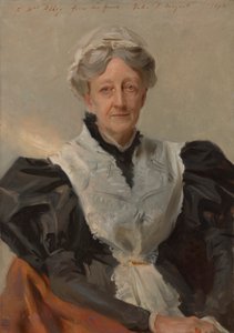 Mary Eliza Mead (n?e Mary Eliza Scribner, 1822 af John Singer Sargent