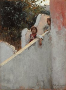 Minder om Capri; Erindringer om Capri, 1878 af John Singer Sargent