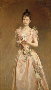 Miss Grace Woodhouse, 1890. af John Singer Sargent