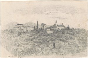 Kloster [recto] af John Singer Sargent