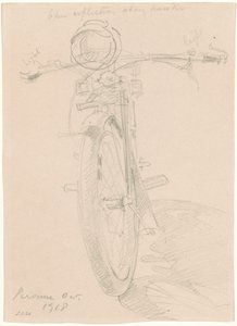Motorcykel [recto], 1918. af John Singer Sargent