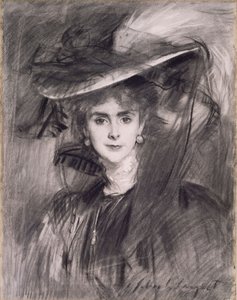 Olga, baronesse de Meyer, 1900-1910 af John Singer Sargent