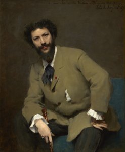Portræt af Carolus-Duran, 1879 af John Singer Sargent