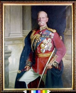 Portræt af general Sir Frederick Sleigh Roberts (1832-1914) Maleri af John Singer Sargent (1856-1925). 1906 London Nationale portrætgalleri af John Singer Sargent