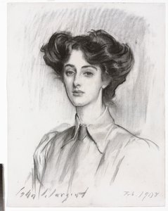 Portræt af Lady Elsie Meyer, februar 1908 af John Singer Sargent