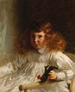 Portræt af Leroy King som en ung dreng, 1888 af John Singer Sargent