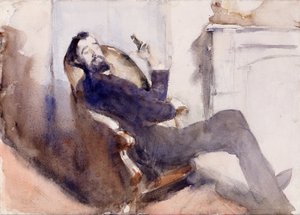Portræt af Paul-César Helleu af John Singer Sargent