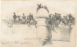 Volde ved St. Malo—Yacht Race af John Singer Sargent