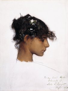 Rosina Ferrara, leder af en Capri -pige af John Singer Sargent