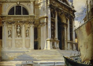 Santa Maria della Salute, Venedig, af John Singer Sargent