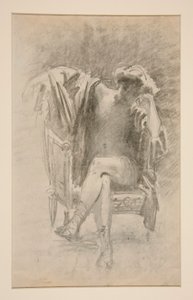 Siddende figur af John Singer Sargent