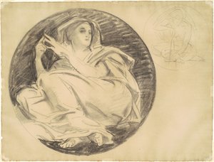 Studier til "Astronomi" af John Singer Sargent