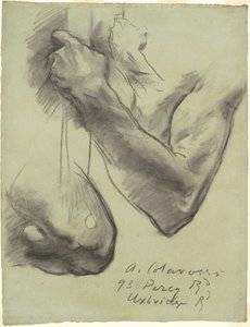 Studier til "Religionens triumf" af John Singer Sargent