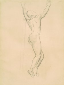 Studie for Apollo og Daphne, ca. 1918. af John Singer Sargent