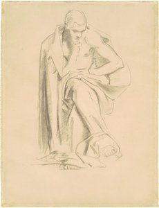 Studie til "filosofi" af John Singer Sargent