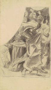 Study for Triumph of Religion, ca. 1903-1916. af John Singer Sargent