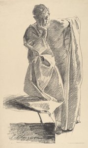 Studie af en ung mand af John Singer Sargent