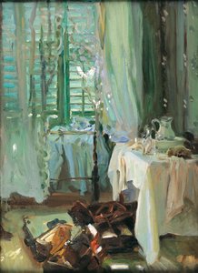 Hotelværelset af John Singer Sargent