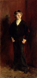 Den afdøde major E.C. Harrison som dreng af John Singer Sargent