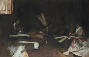 Venetianske glasarbejdere, 188082. af John Singer Sargent