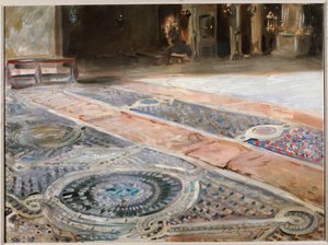 Venetiansk interiør af John Singer Sargent