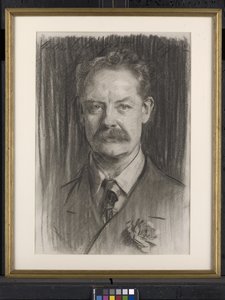 William Henry Grenfell, 1912 (kul på papir) af John Singer Sargent