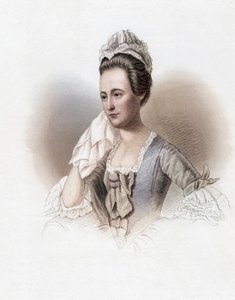 Dorothy Quincy Hancock Scott, Dorothy Quincy, Portræt (farvegravering)