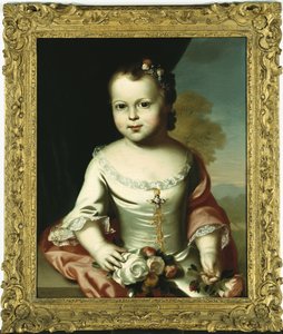 Elizabeth Greenleaf, c, 1755-58 af John Singleton Copley
