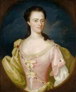 Jane Browne, 1756. af John Singleton Copley