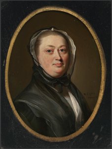 Lydia Henchman Hancock, 1766. af John Singleton Copley