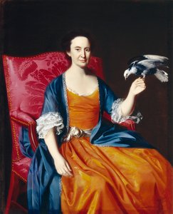Fru Benjamin Hallowell, 176667 af John Singleton Copley