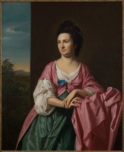 Fru Sylvester (Abigail Pickman) Gardiner, ca. 1772 (olie på lærred) af John Singleton Copley