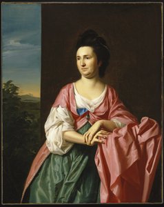 Fru Sylvester Gardiner, født Abigail Pickman, tidligere fru William Eppes af John Singleton Copley