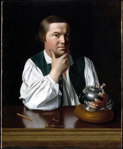 Portræt af Paul Revere af John Singleton Copley