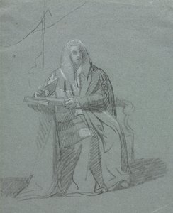 Portræt af William Murray, jarl af Mansfield 1705-1793, ca. 1783. af John Singleton Copley