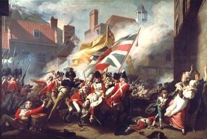 Major Peirsons død, 6. januar 1781, 1783. af John Singleton Copley