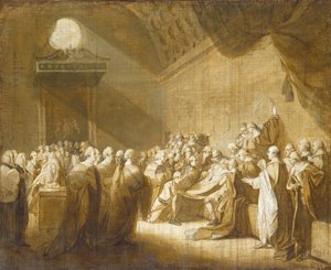 Jarlen af Chathams død af John Singleton Copley