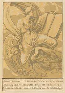 Sankt Johannes Evangelisten af John Skippe after Parmigianino