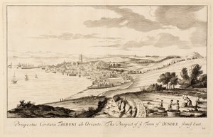 Udsigten til ye Town of Dundee fra ye East