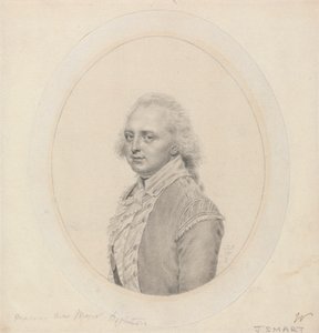 Portræt af løjtnant John Dighton af John Smart