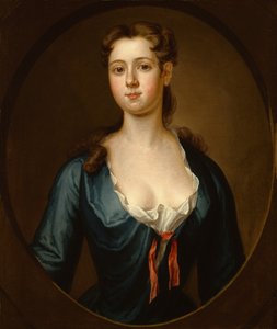 Portræt af Mary Pemberton, 1734